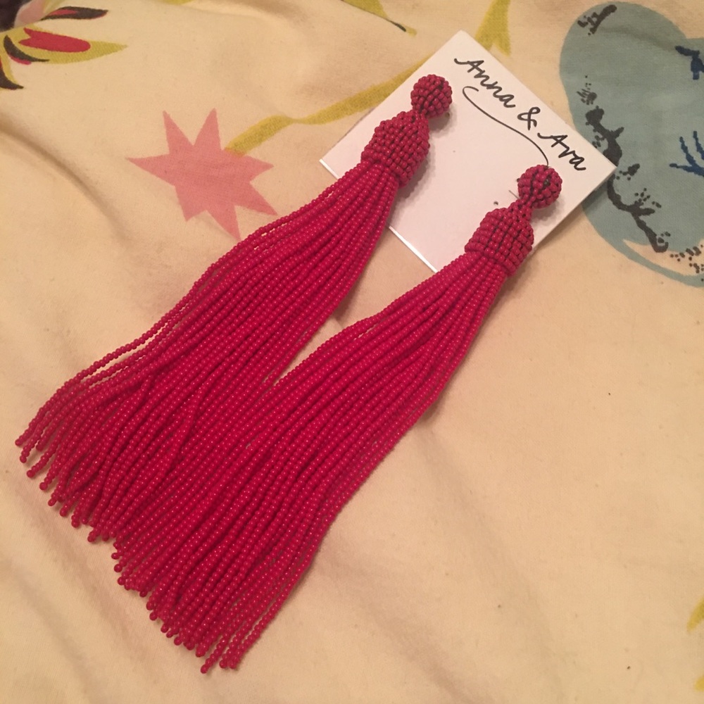 anna & ava tassel earrings - Picture 2 of 3